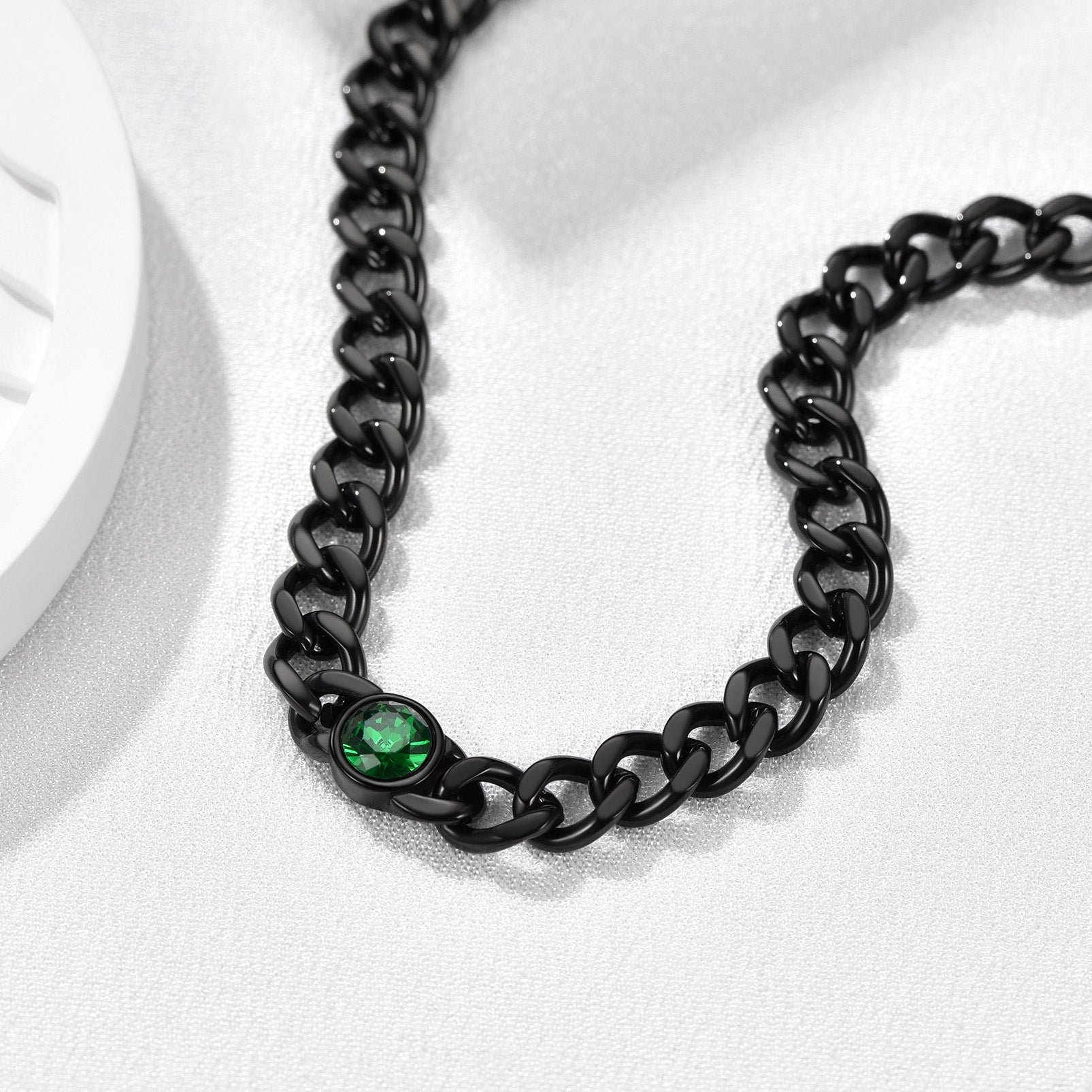 8MM Stainless Steel Cuban Link Chain