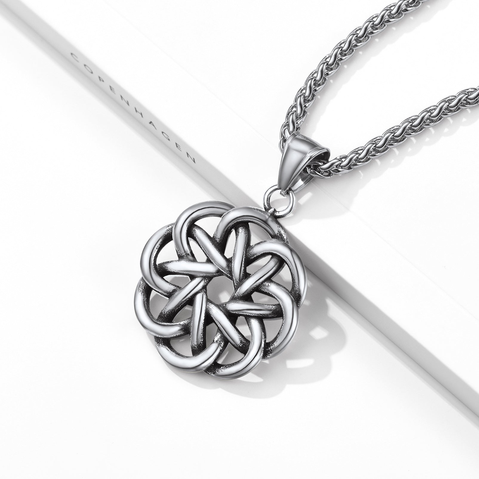 Irish Celtic Knot Necklace For Women/Men FaithHeart