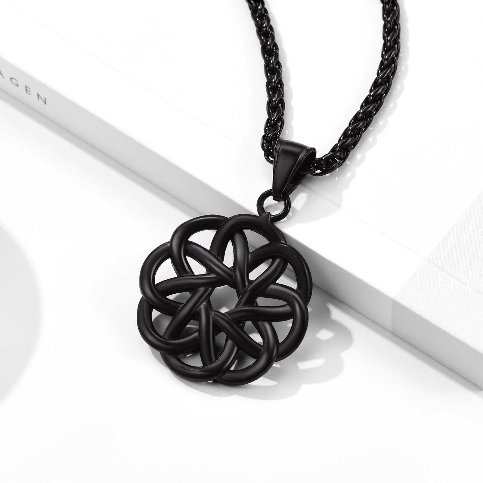 Irish Celtic Knot Necklace For Women/Men FaithHeart