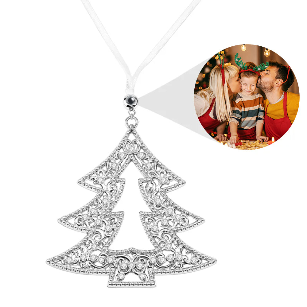 Personalized Christmas Tree Ornament with Family Photo