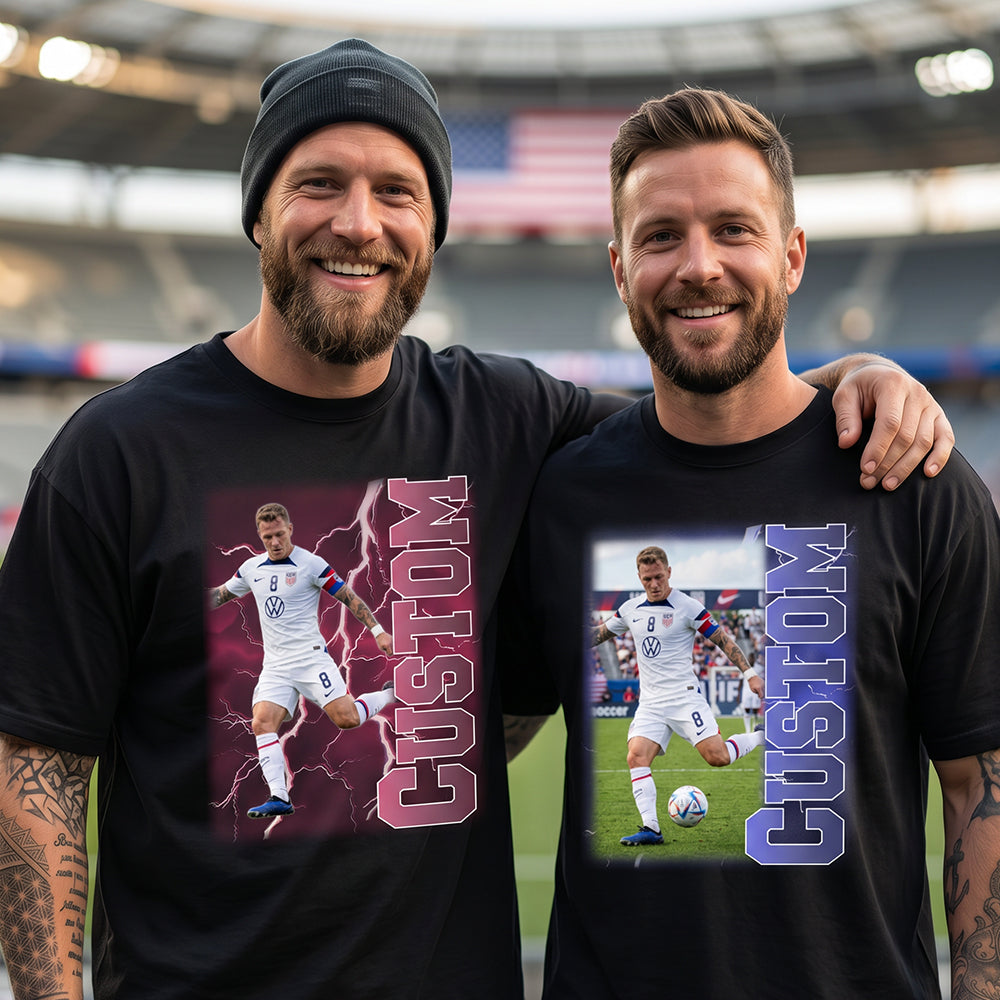 Personalized Soccer Cup T-Shirt 2026 Football Event for Men Players and Fans