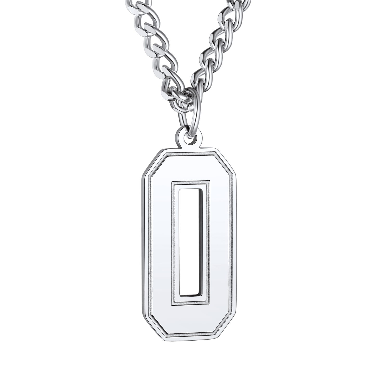 Personalized Sports Jersey Number Chain Necklace Fans Pendant