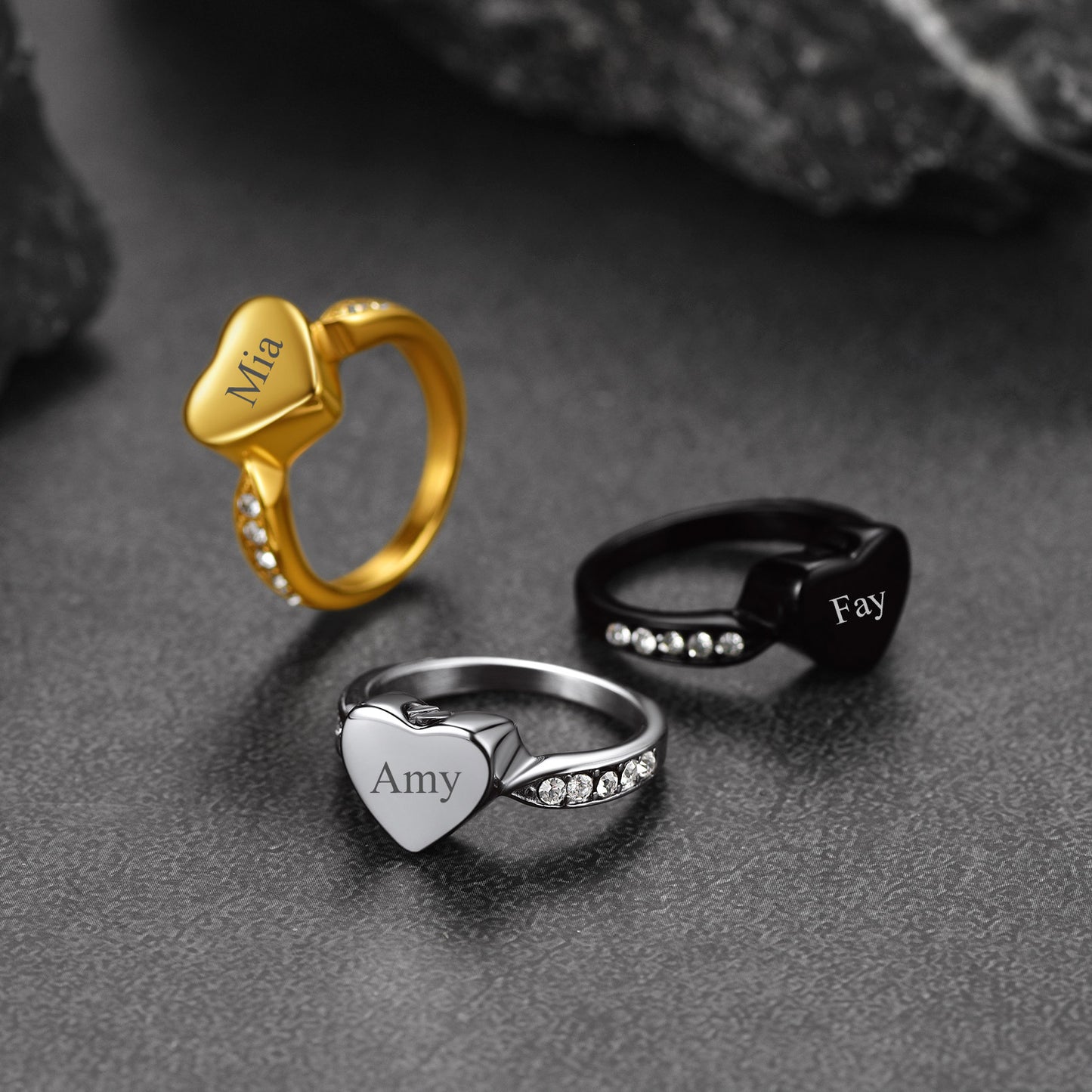 Black Gold Steel Ashes Rings Comparison