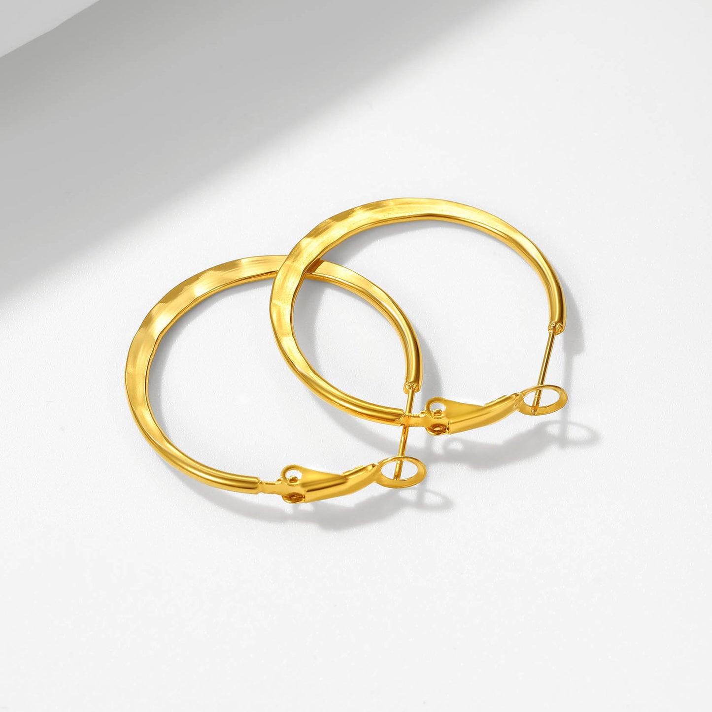 Simple Hoop Earrings for Women 30/40/60/80 MM
