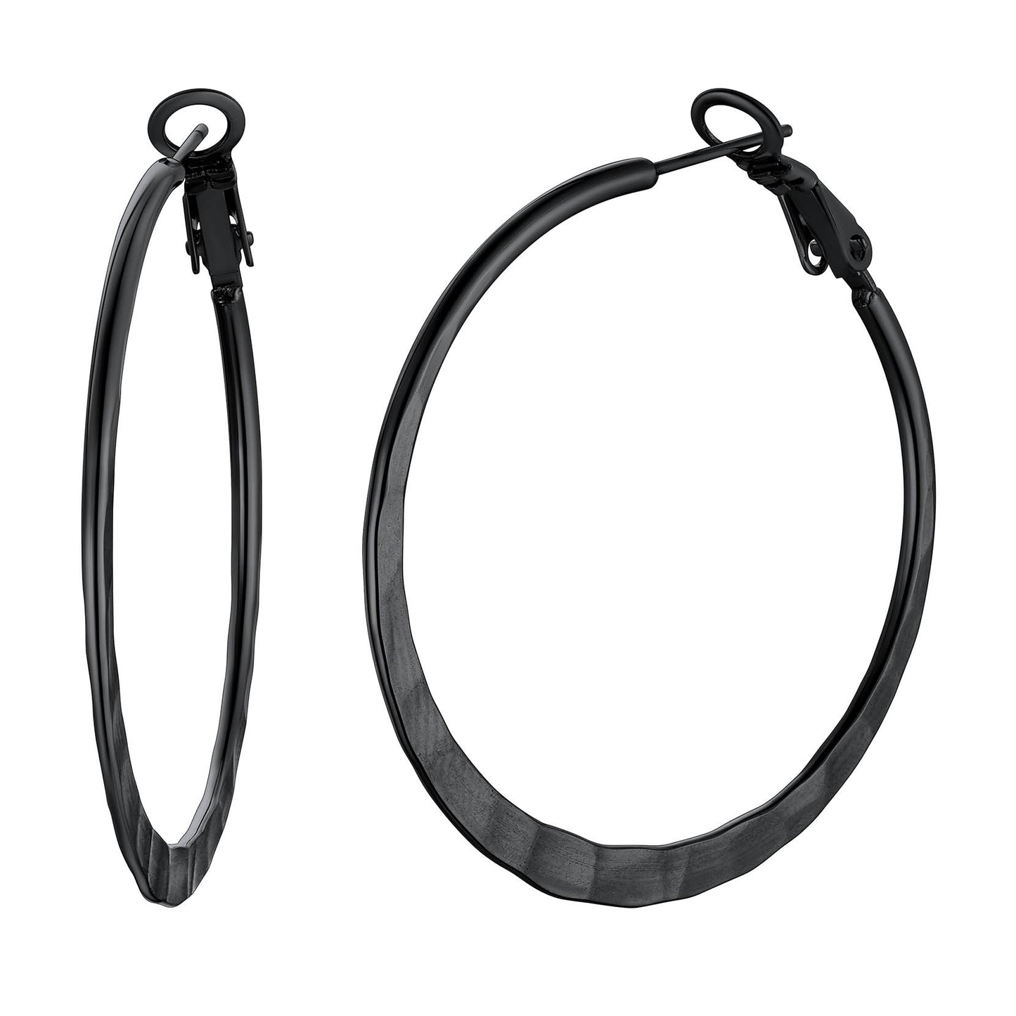 Simple Hoop Earrings for Women 30/40/60/80 MM