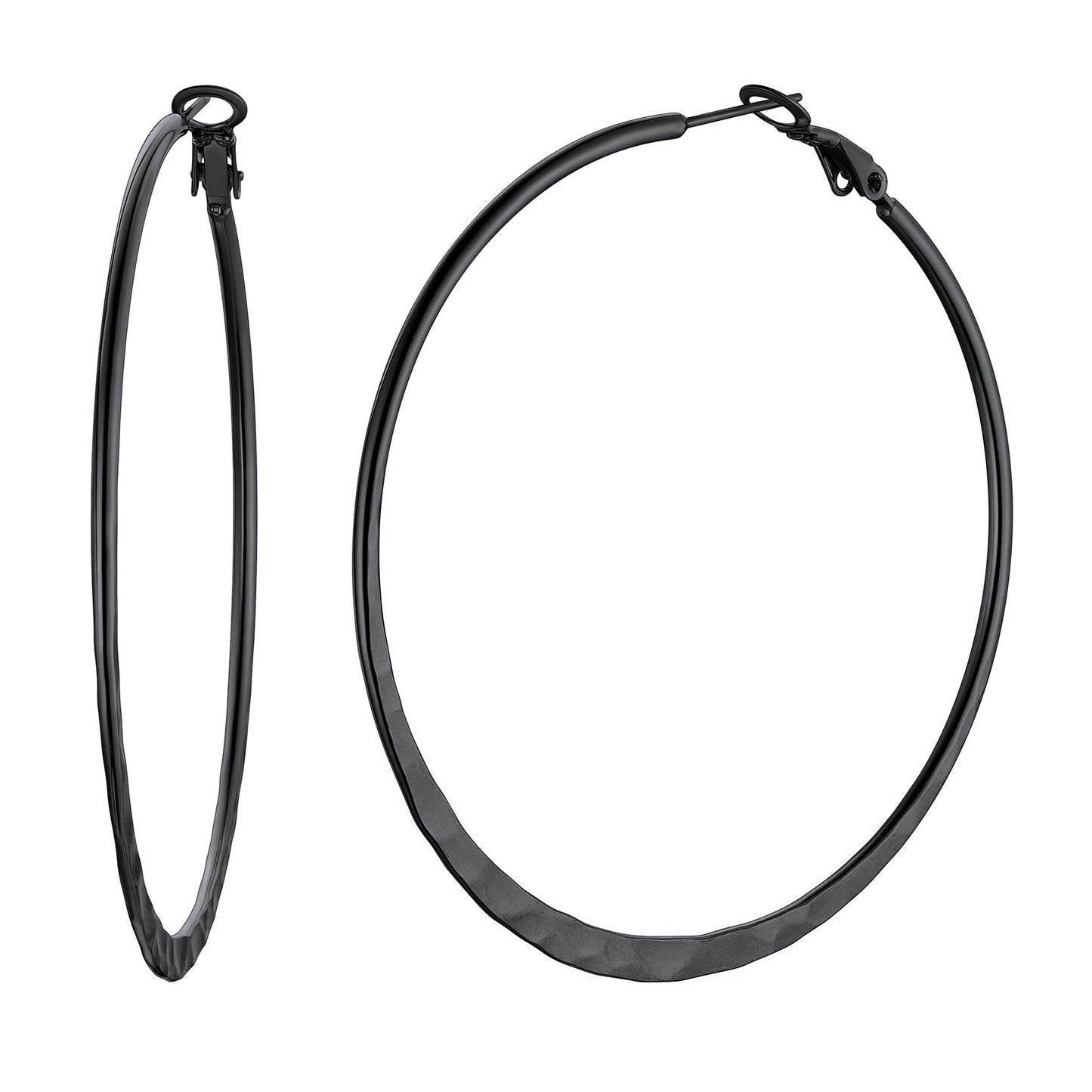 Simple Hoop Earrings for Women 30/40/60/80 MM