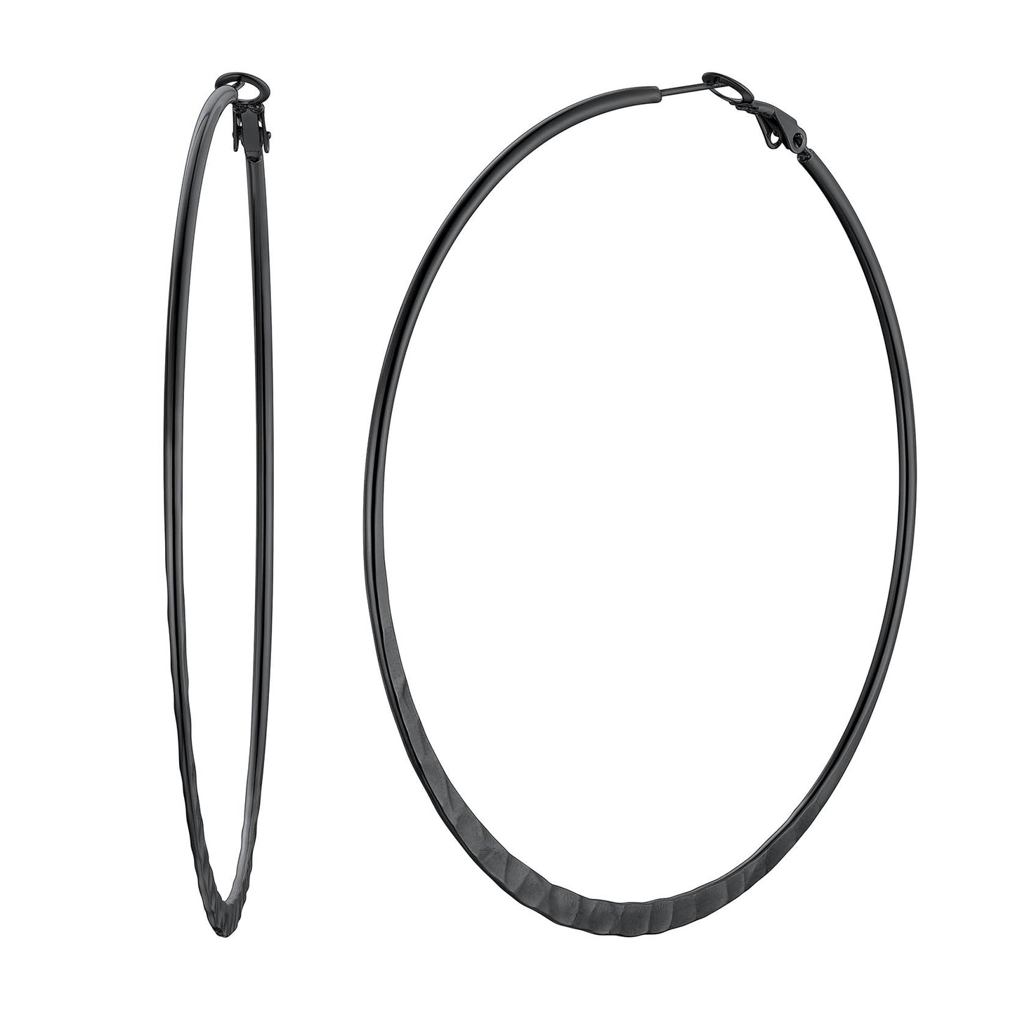 Simple Hoop Earrings for Women 30/40/60/80 MM