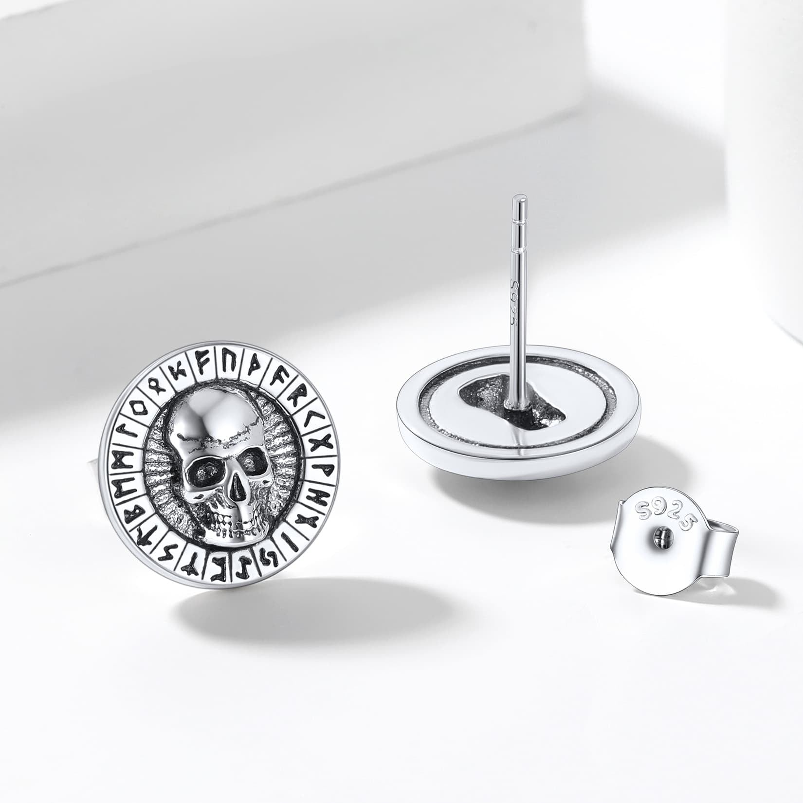 Skull Earrings Studs