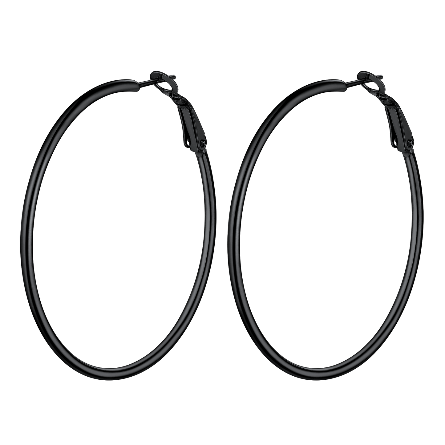 Stainless Steel Hoop Earrings for Women 30/50/80/100 MM