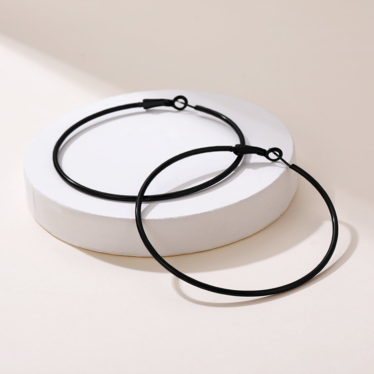 Stainless Steel Hoop Earrings for Women 30/50/80/100 MM