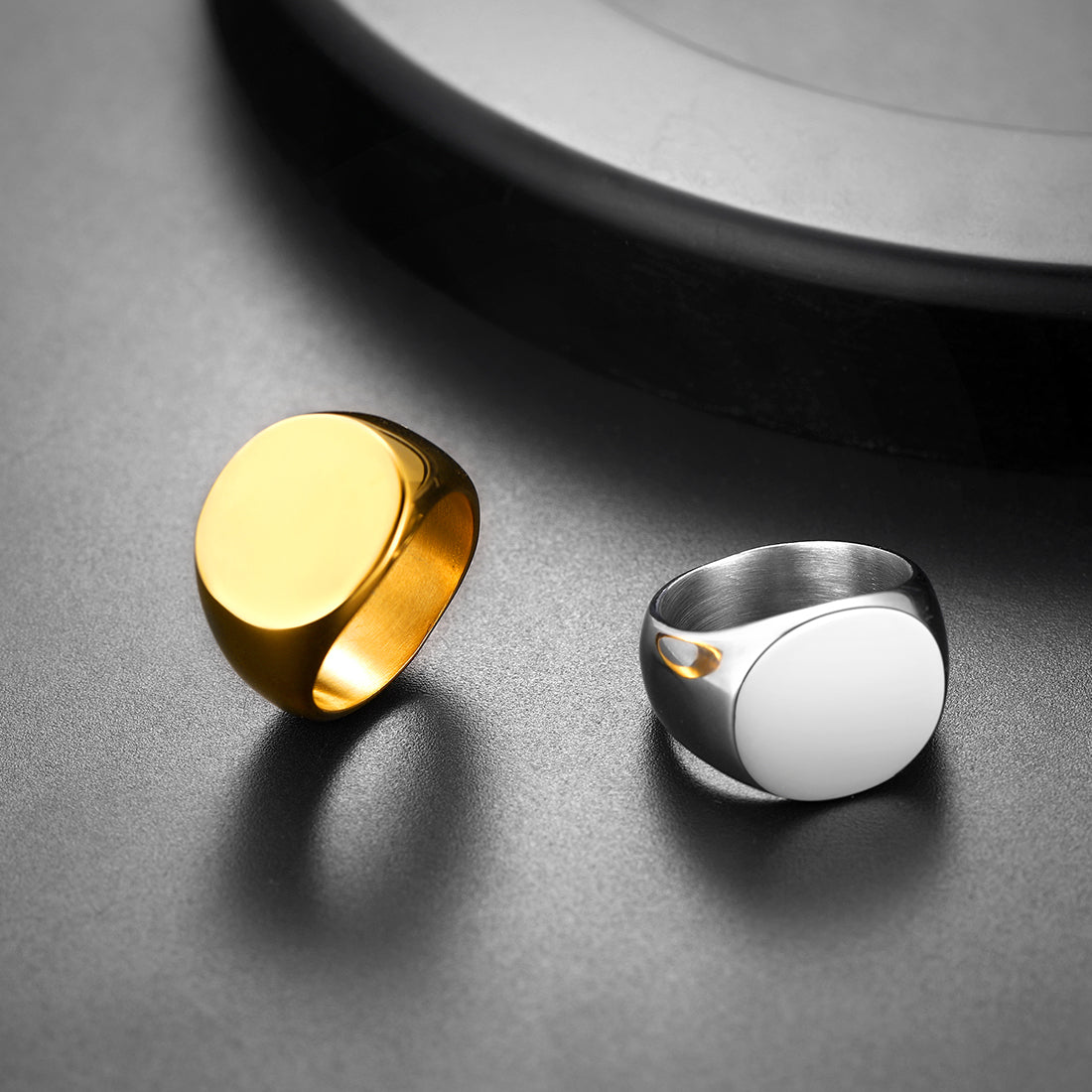 Personalized Statement Signet Ring Gifts for Men