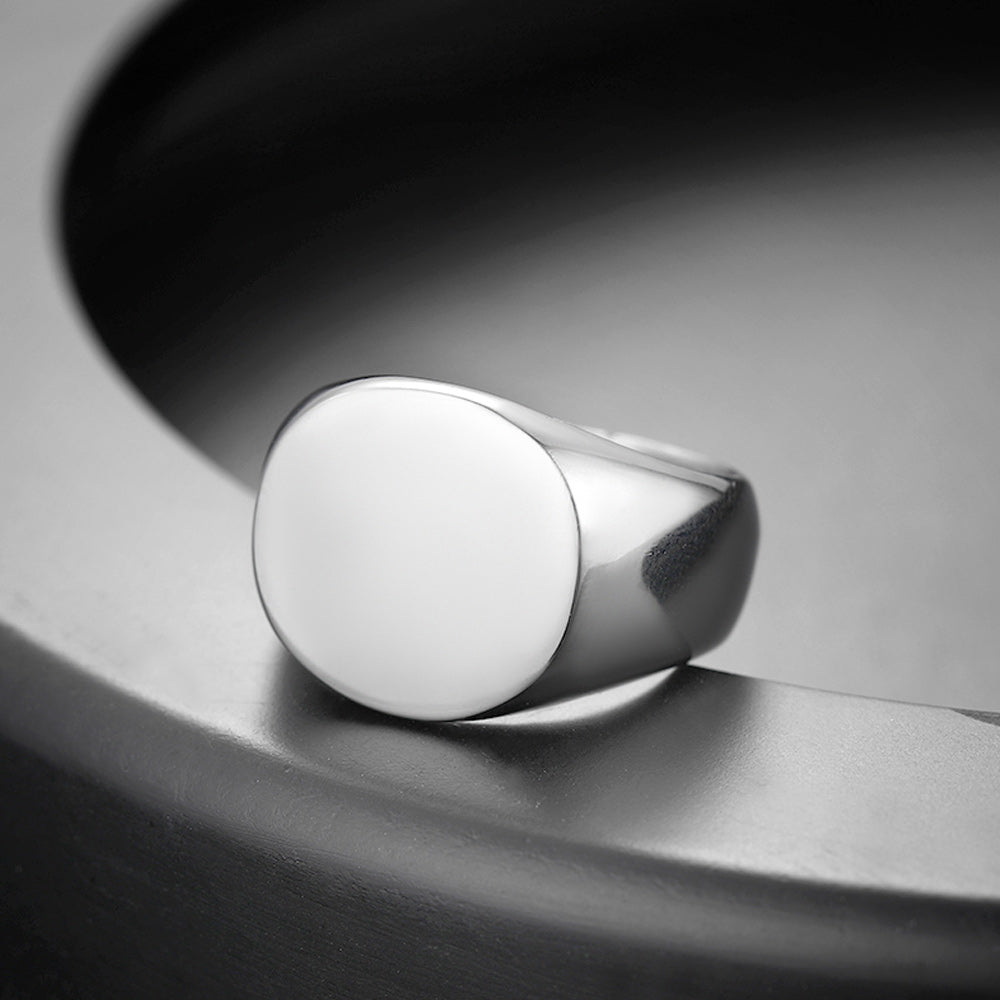Personalized Statement Signet Ring Gifts for Men