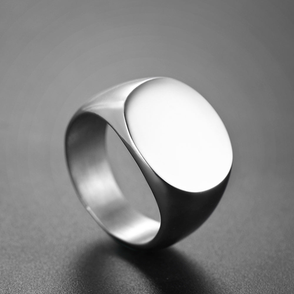 Personalized Statement Signet Ring Gifts for Men