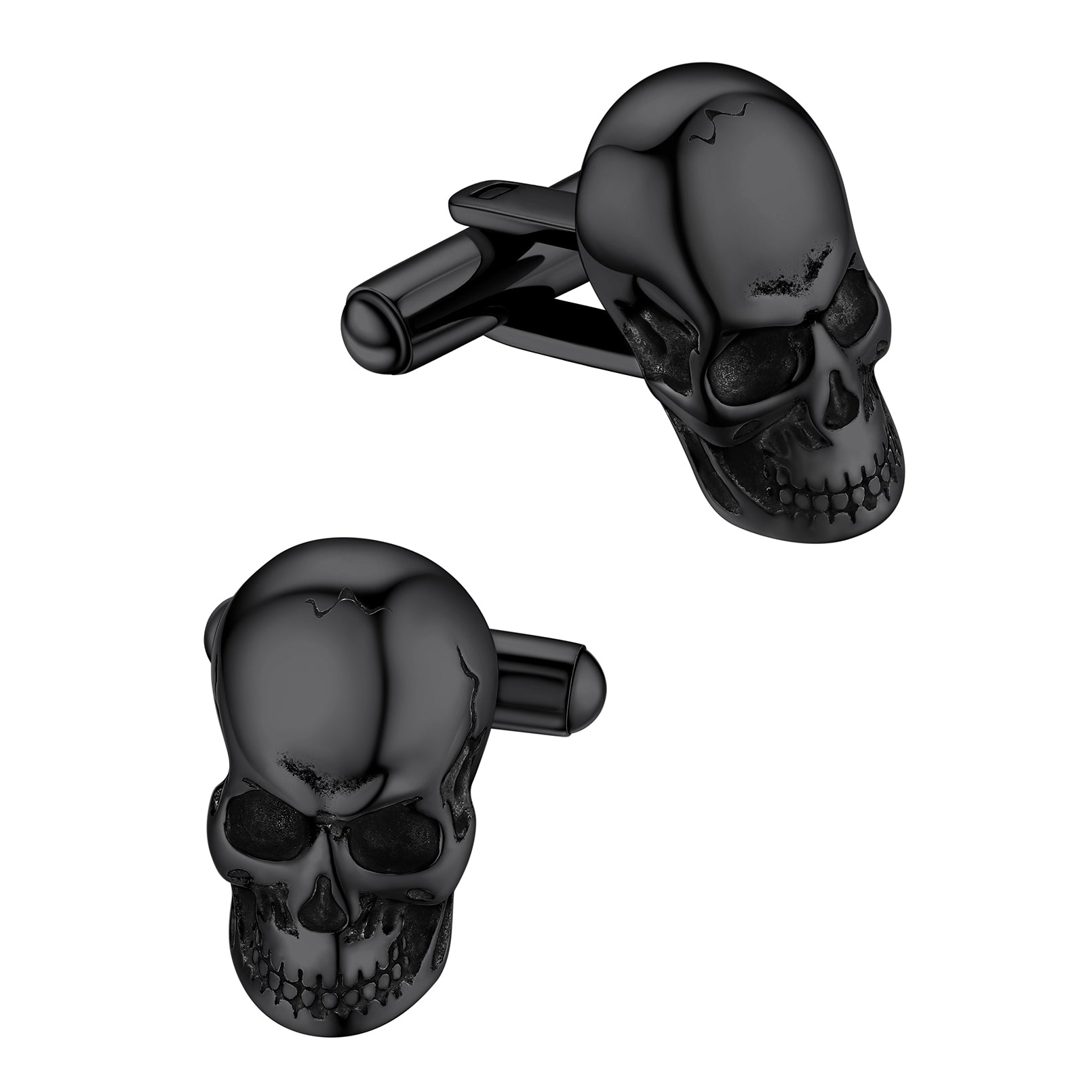 Cool Skull Cufflinks Cuff Links for Men FaithHeart Jewelry