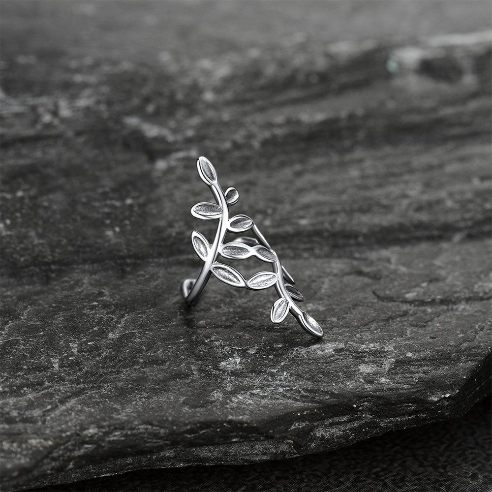FaithHeart 925 Sterling Silver Non Piercing Clip on Cartilage Ear Cuff Earrings FaithHeart