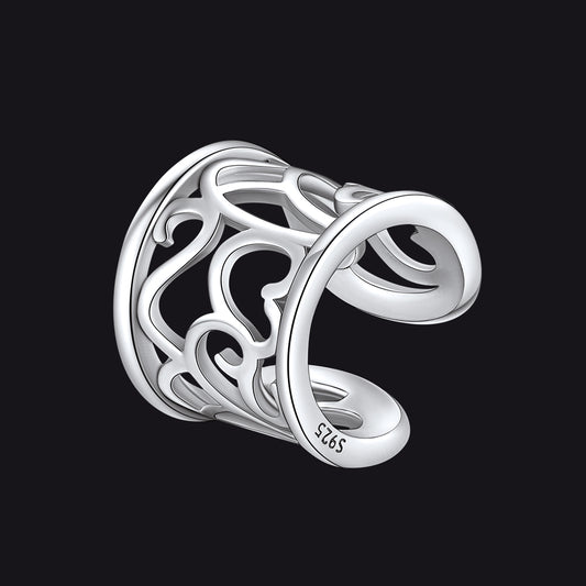 FaithHeart Celtic Knot 925 Sterling Silver Cartilage Ear Cuff 1 Pcs FaithHeartimg
