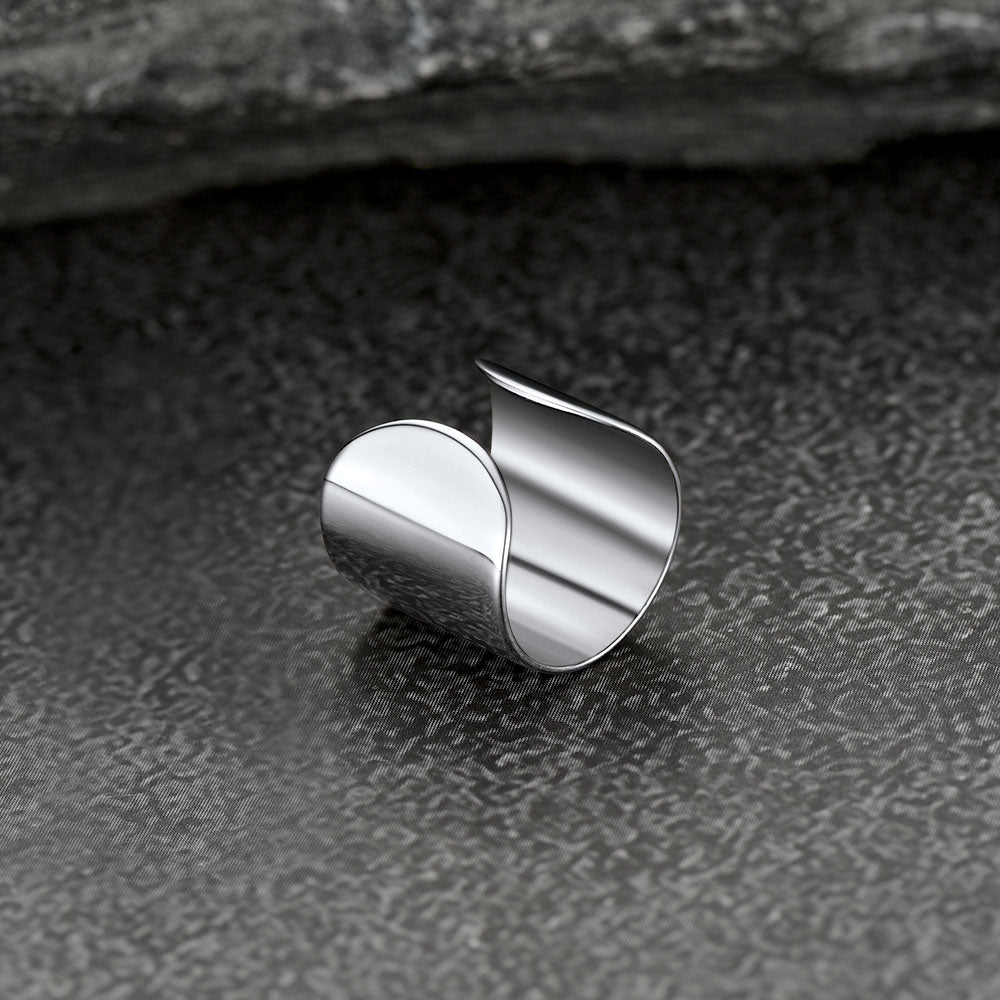 FaithHeart 925 Sterling Silver Cartilage Ear Cuff Earrings 1 Pcs FaithHeart