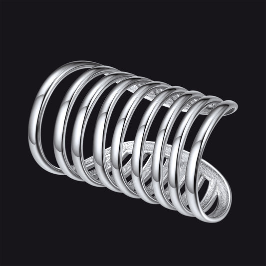 FaithHeart 925 Sterling Silver Ear Cuff Cartilage Helix Wrap Hoop Earrings 1 Pcs FaithHeartimg