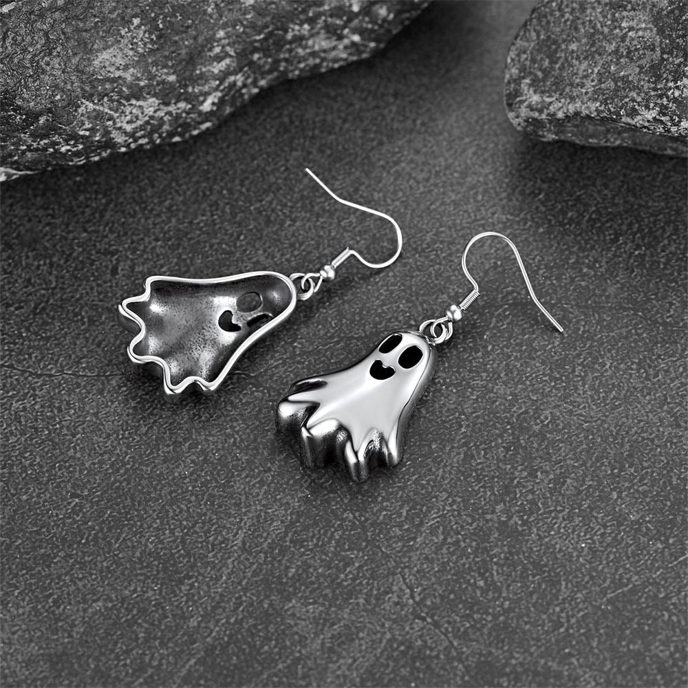 FaithHeart Ghost Dangle Earrrings Stainless Steel FaithHeart Jewelry