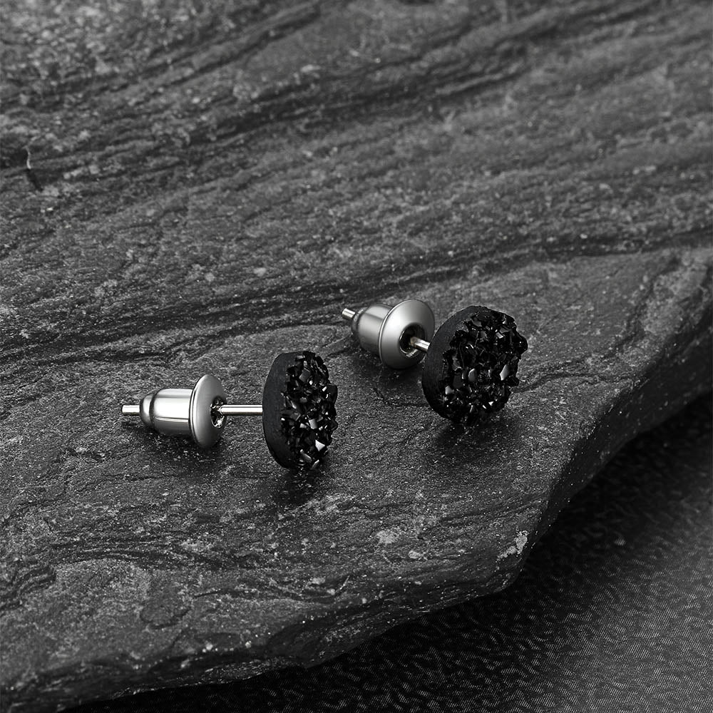 925 sterling silver diamond stud earrings classic style