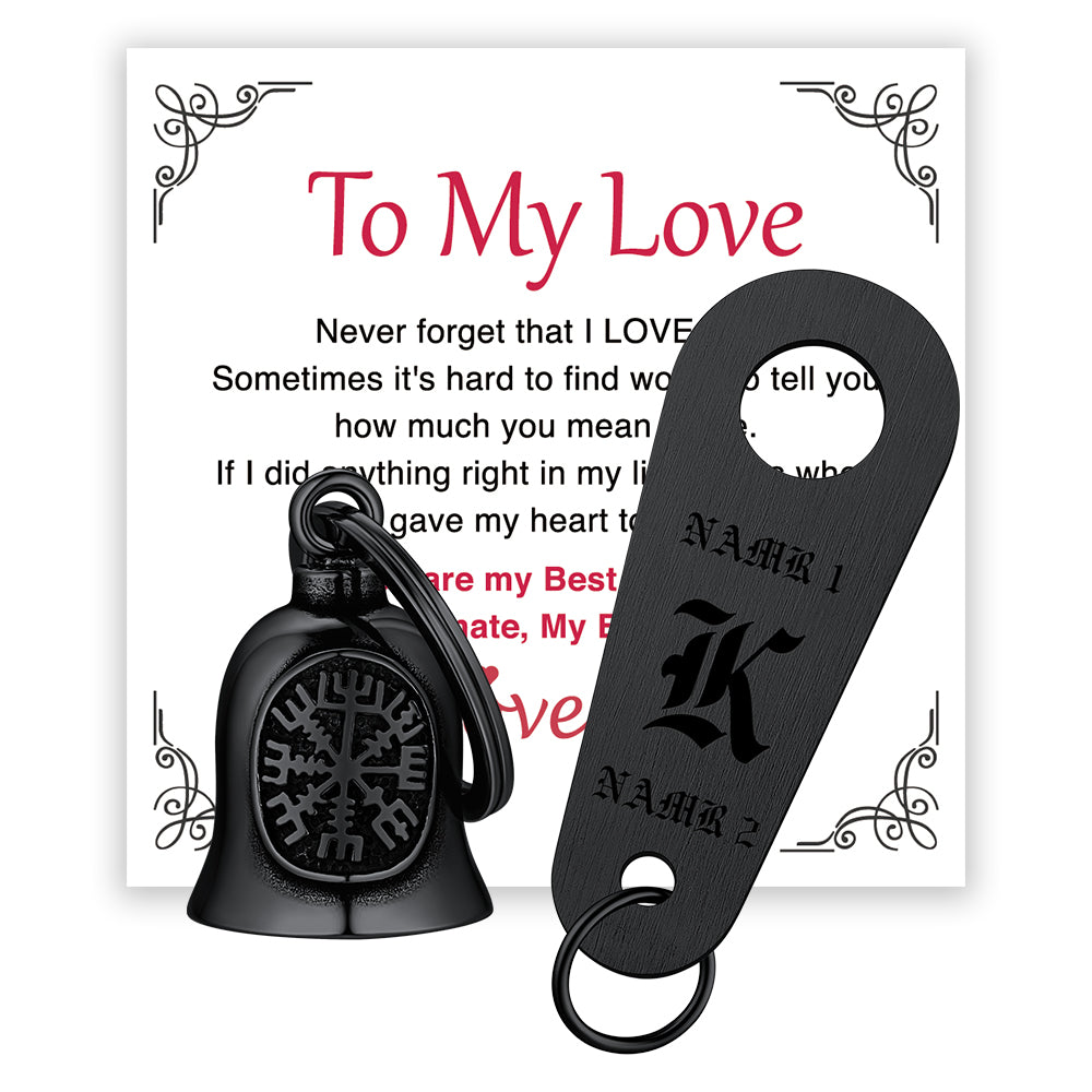 Motorcycle Guardian Bell Gift for My Love