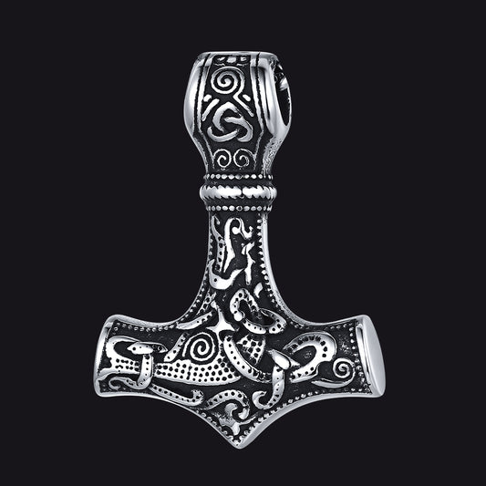 Viking Mjolnir Pendant FaithHeart Jewelryimg