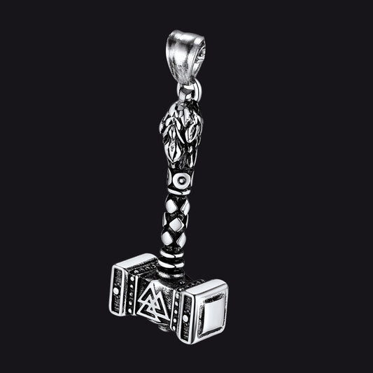 Thor's Hammer Pendant FaithHeart Jewelryimg