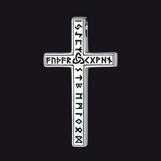 Norse Cross Pendant FaithHeart Jewelryimg