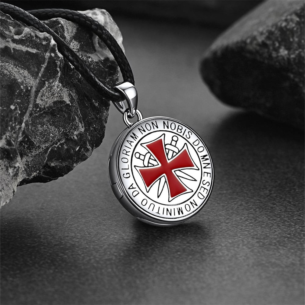Templar Cross Picture Locket