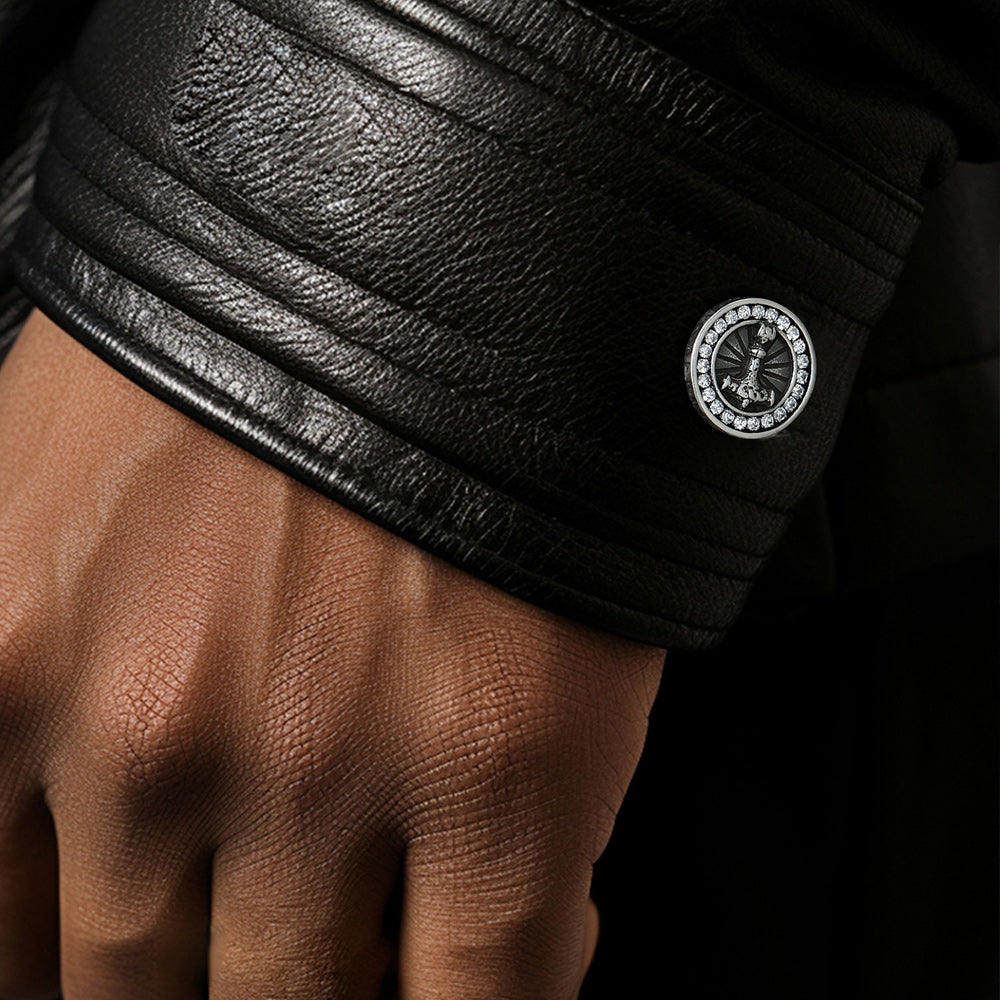 Viking Thor's Hammer Shirt Cuff Links Mens Cufflinks