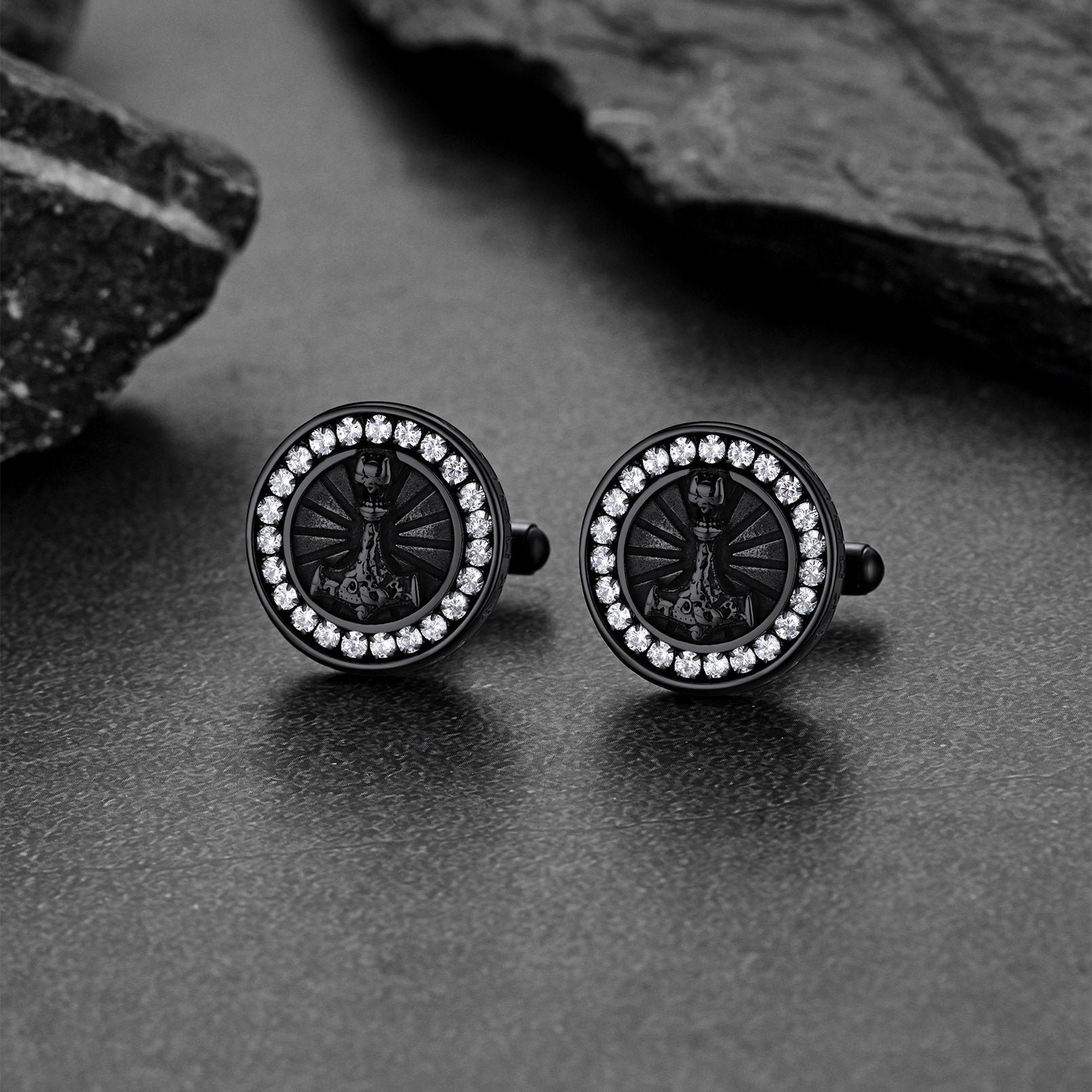 Viking Thor's Hammer Shirt Cuff Links Mens Cufflinks