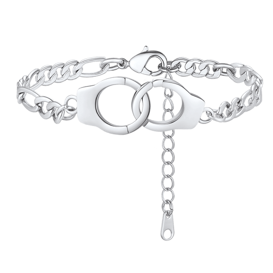 Trendy Handcuffs Design Chain Ankle Bracelet For Womenimg