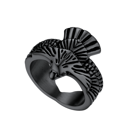 Black Hawk Eagle Ring for Menimg