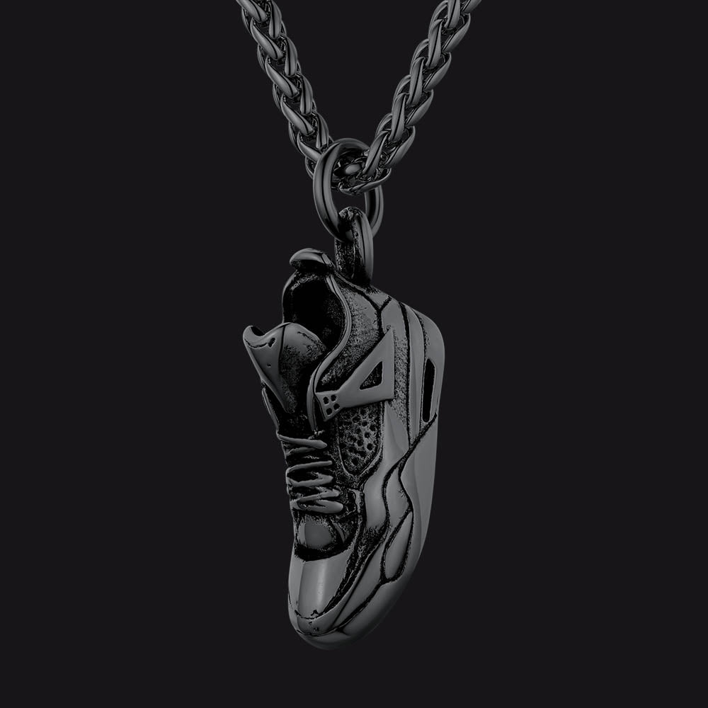 FaithHeart Running Shoe Cool Sport Pendant Necklaces FaithHeart