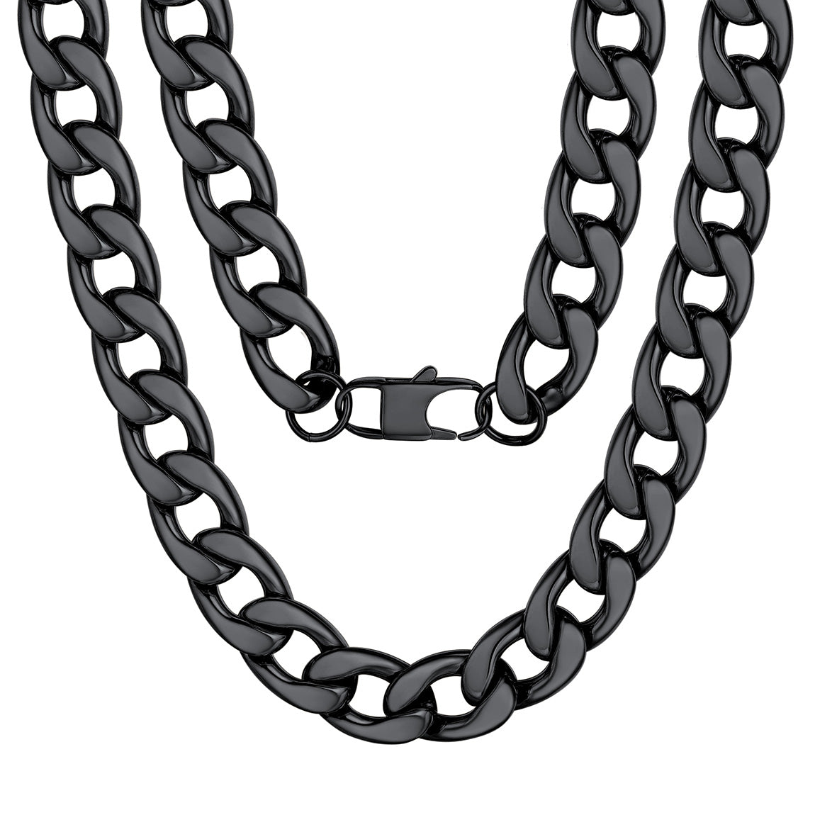 FaithHeart Sturdy Cuban Chain Necklace For Men FaithHeart