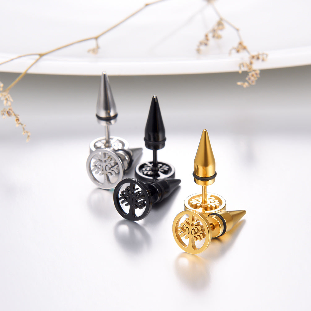 FaithHeart Tree of Life Stud Earrings Set of 3 FaithHeart