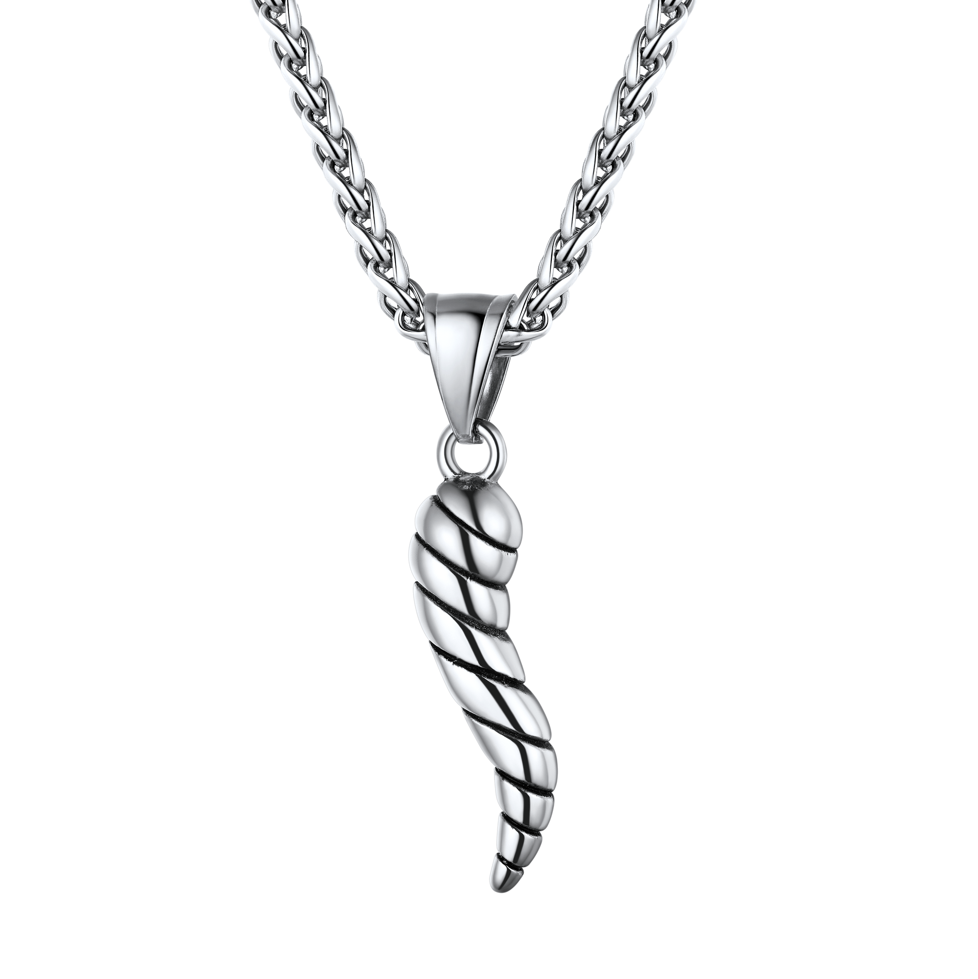 FaithHeart Italian Horn Pendant Necklace Cornicello Amulet Talisman FaithHeart