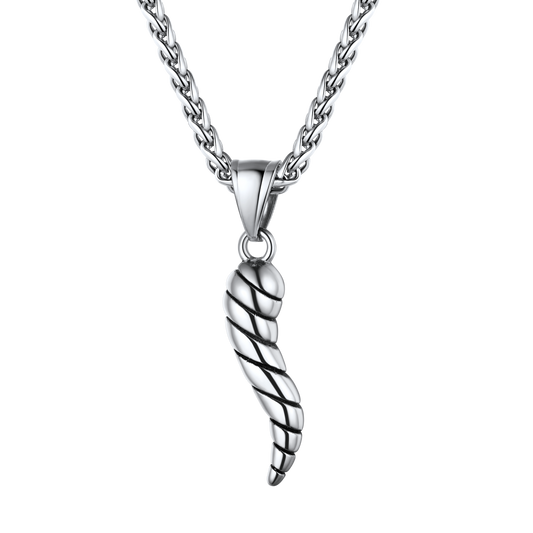 FaithHeart Italian Horn Pendant Necklace Cornicello Amulet Talisman FaithHeartimg