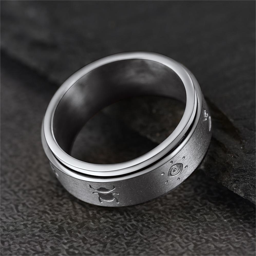 FaithHeart Egyptian Eye Of Horus Spinning Fidget Anxiety Ring FaithHeart