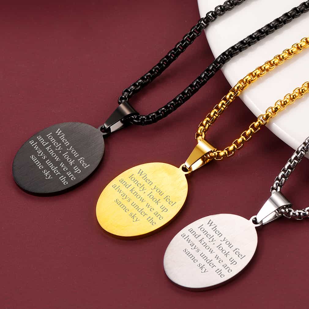 FaithHeart Saint Jude Necklace Patron Saint Medals Pendant FaithHeart