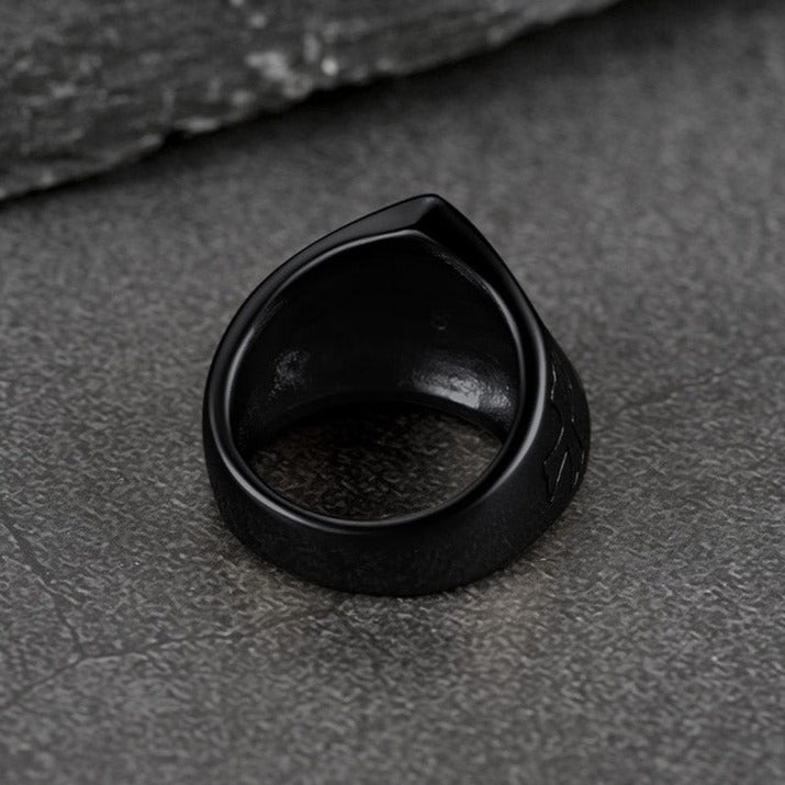 FaithHeart All Seeing Eye Ring Eye of Providence Ring for Men FaithHeart