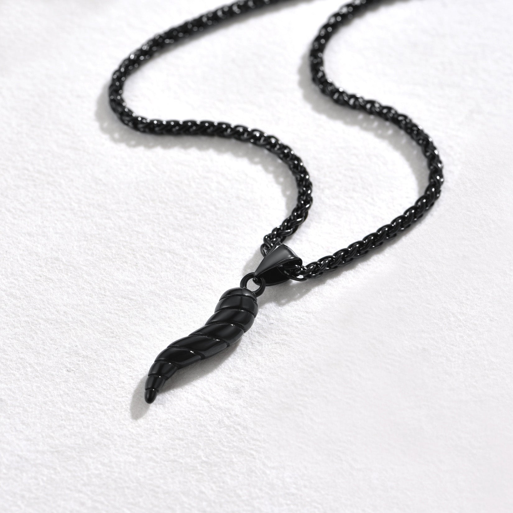 FaithHeart Italian Horn Pendant Necklace Cornicello Amulet Talisman FaithHeart