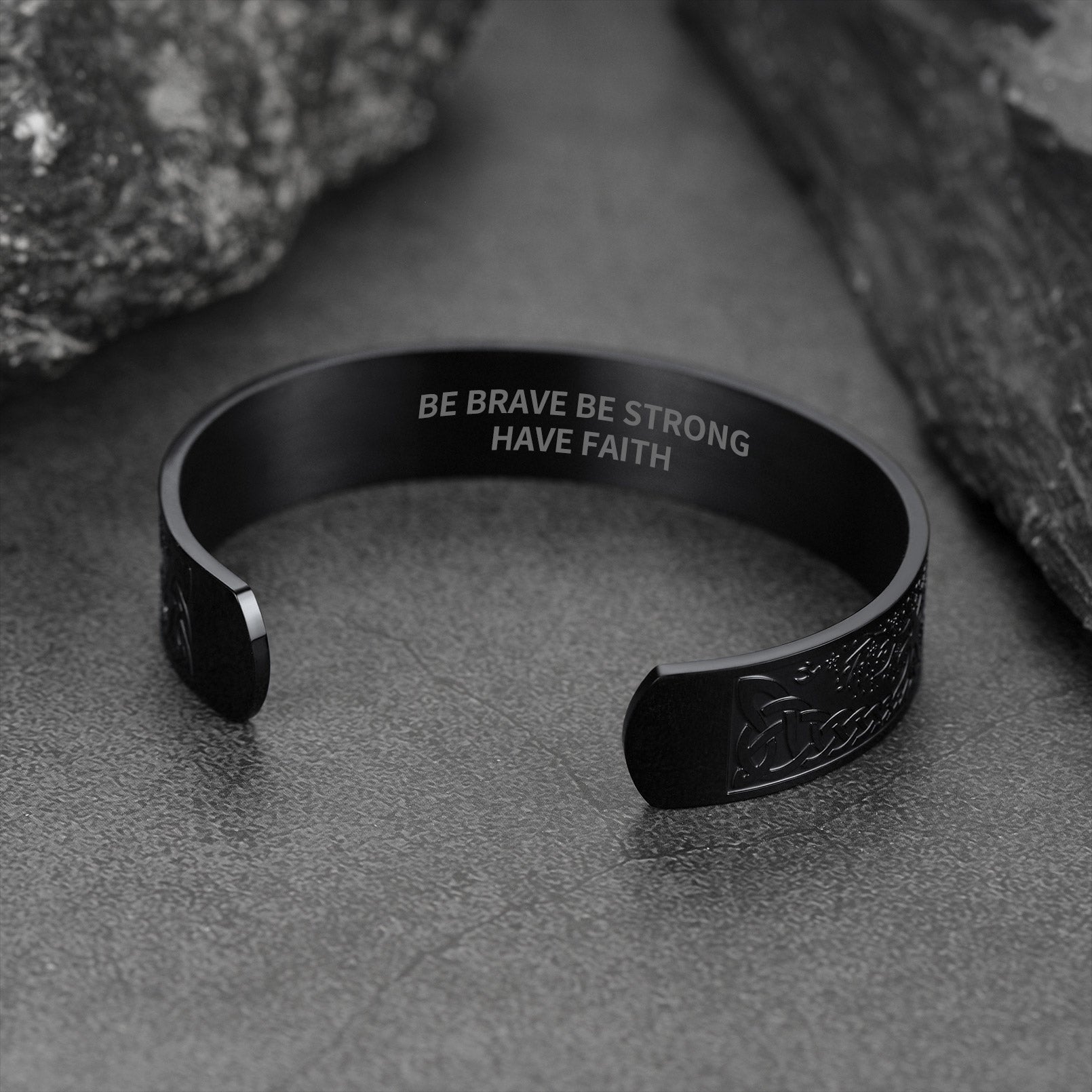 FaithHeart Viking Celtic Tree of Life Arm Ring Bracelet for Men FaithHeart