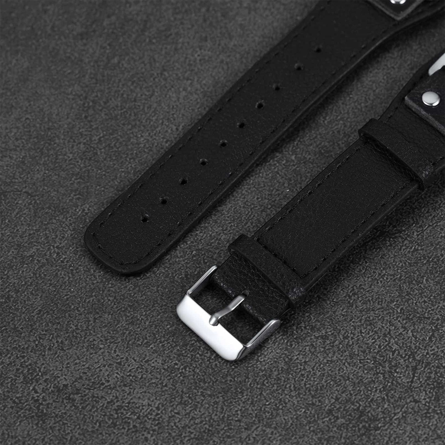 FaithHeart Masonic Cuff Bracelet Leather Wristband For Mens FaithHeart
