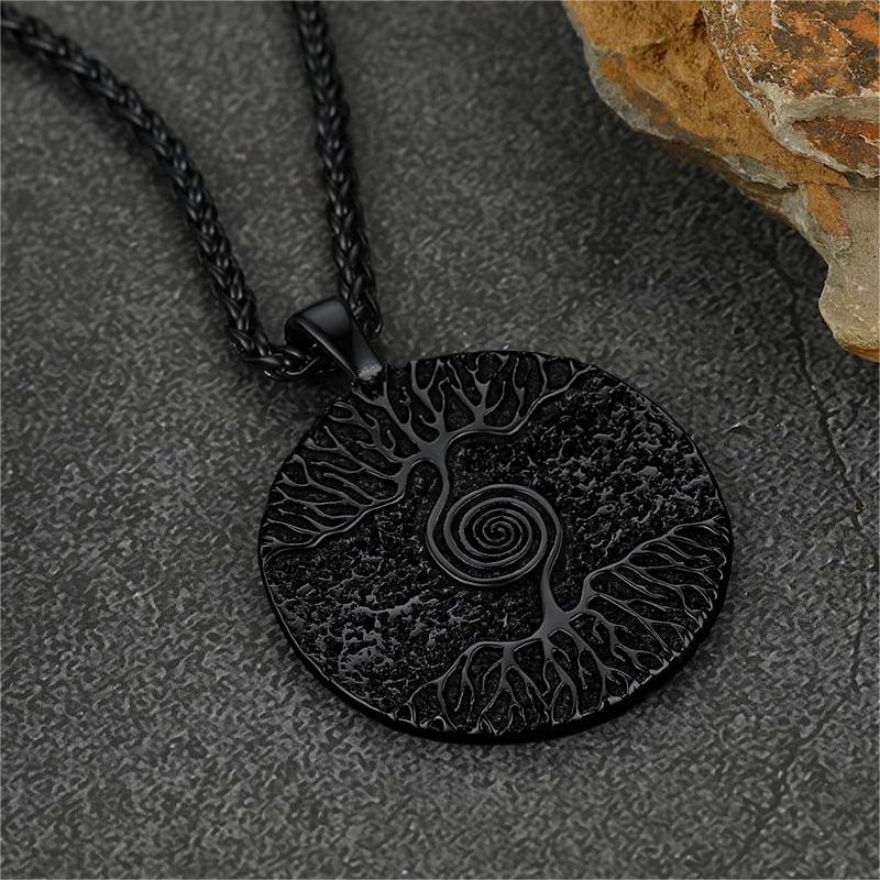 FaithHeart Viking Tree of Life Pendant Necklace for Men FaithHeart
