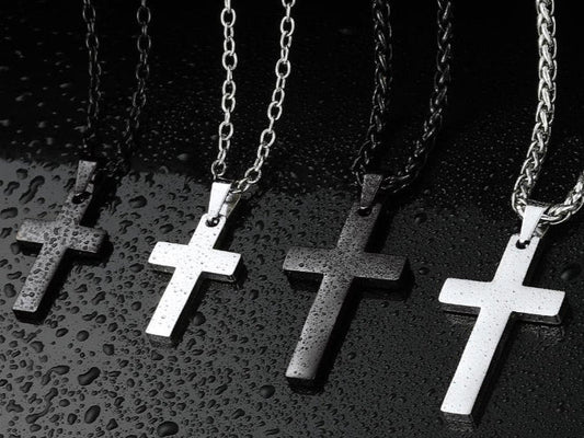 Best Way for Men to Style a Cross Chain
