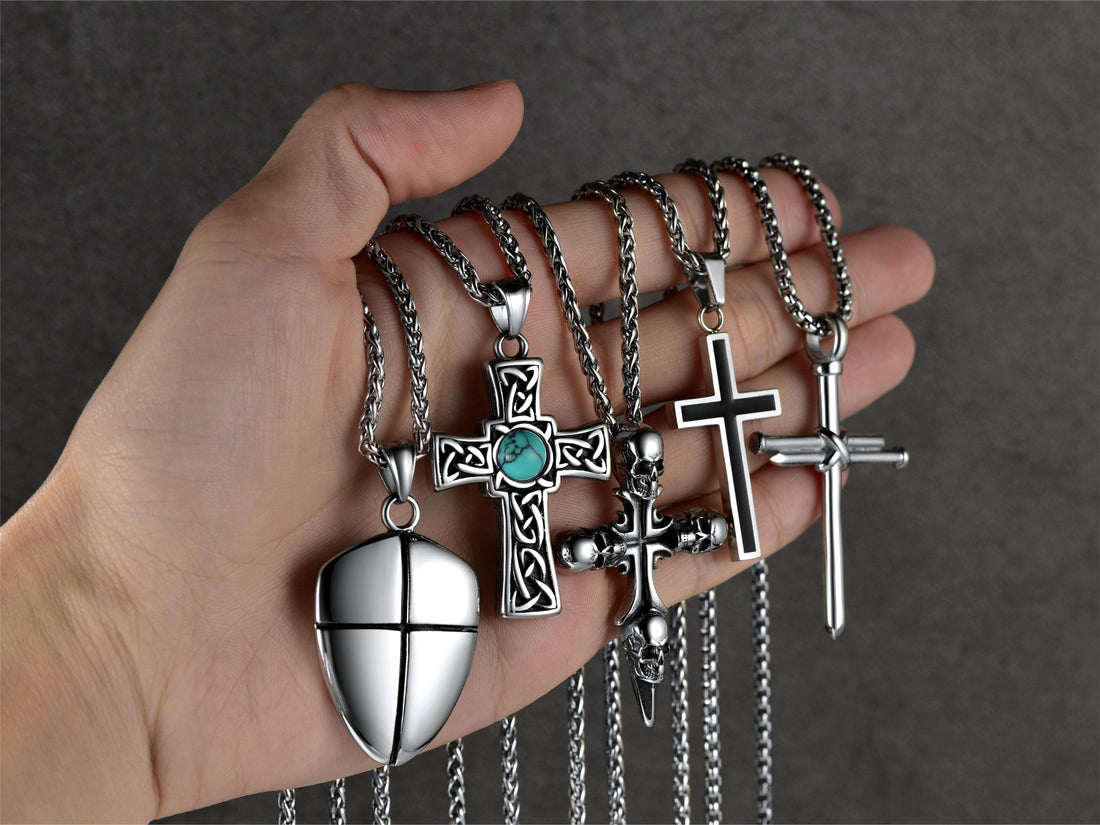 cross necklace for men