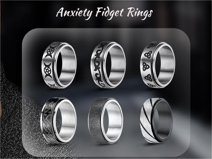 Anxiety Fidget Rings