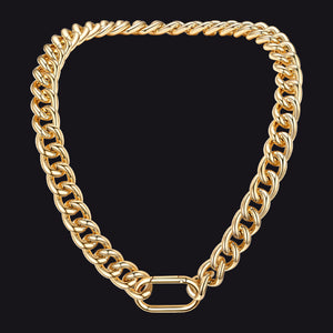 Chunky Miami Cuban Link Chain Choker – 13MM Width