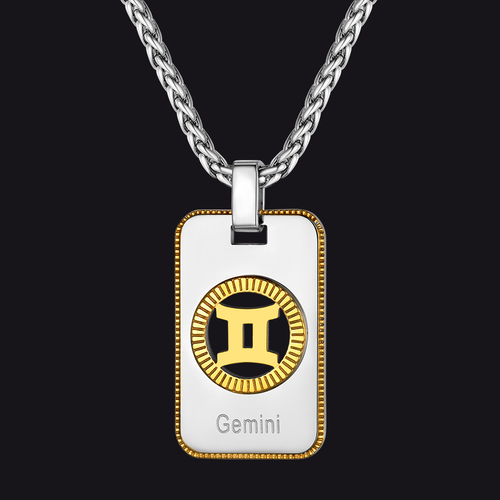 12 Constellation Horoscope Necklace